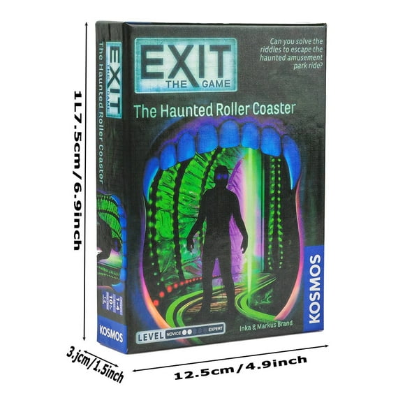 Exit: The Haunted Roller coaster English family game room escape