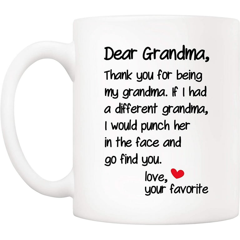 Grandma Gifts, Funny Grandma Mug, Best Gifts for Grandma , Funny Gift for  Grandma 