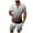 N01-Light Gray, variant on RMGVDSD Mens Summer Track Suits 2 Piece Set Mens Short Sets Gradient Short Sleeve Fashion Zipper Polo Shirt And Shorts Casual Sportswear Suit Casual Athletic Outfits