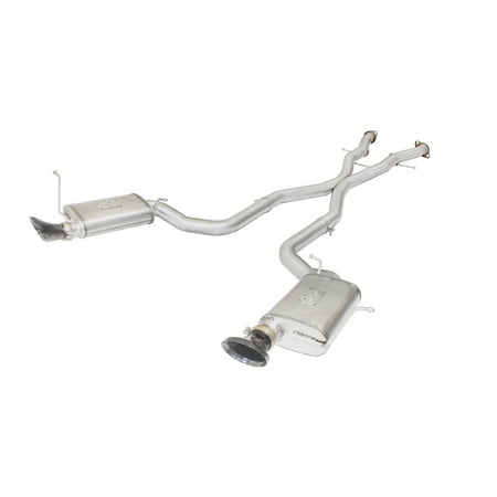 aFe MACHForce XP Cat-Back Exhaust Stainless No Tips 12-15 Jeep Grand Cherokee SRT/SRT-8 V8 Hemi 6.4L