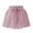 Pink, variant on LEBONYARD Womens Summer Shorts Plus Size,Women's Shorts in Lightweight Materials,,Women's Summer Elastic Waist Double Pockets Casual Wide Leg Thin Imitation Cotton Linen Shorts