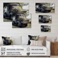 thumbnail image 4 of Designart Barn Flower Delivery Truck I Canvas Wall Art, 4 of 5
