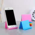 thumbnail image 2 of 2pcs Plastic Solid Color Mobile Phone Stands, Desktop Mobile Phone Stands, Mobile Phone Tablet Stands, Compatible With Most Mobile Phones And Tablets, Suitable For Home, 2 of 5