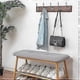 thumbnail image 4 of 10 Pieces Black Vintage Wardrobe Hooks, Wall Hooks Metal Hook Coat Hooks, 4 of 4