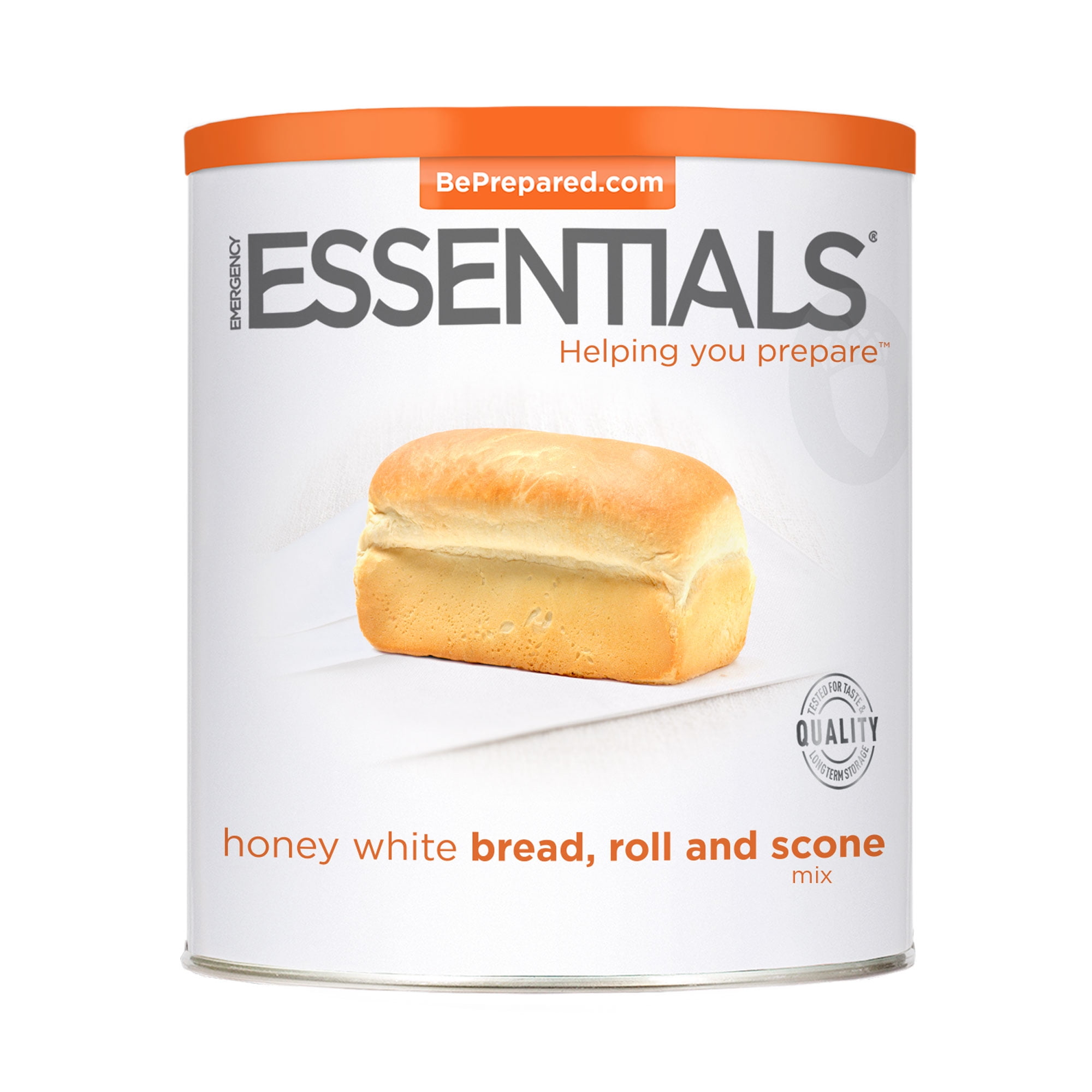 Bread, Roll, and Scone Mix, Honey White #10 Can by Emergency Essentials