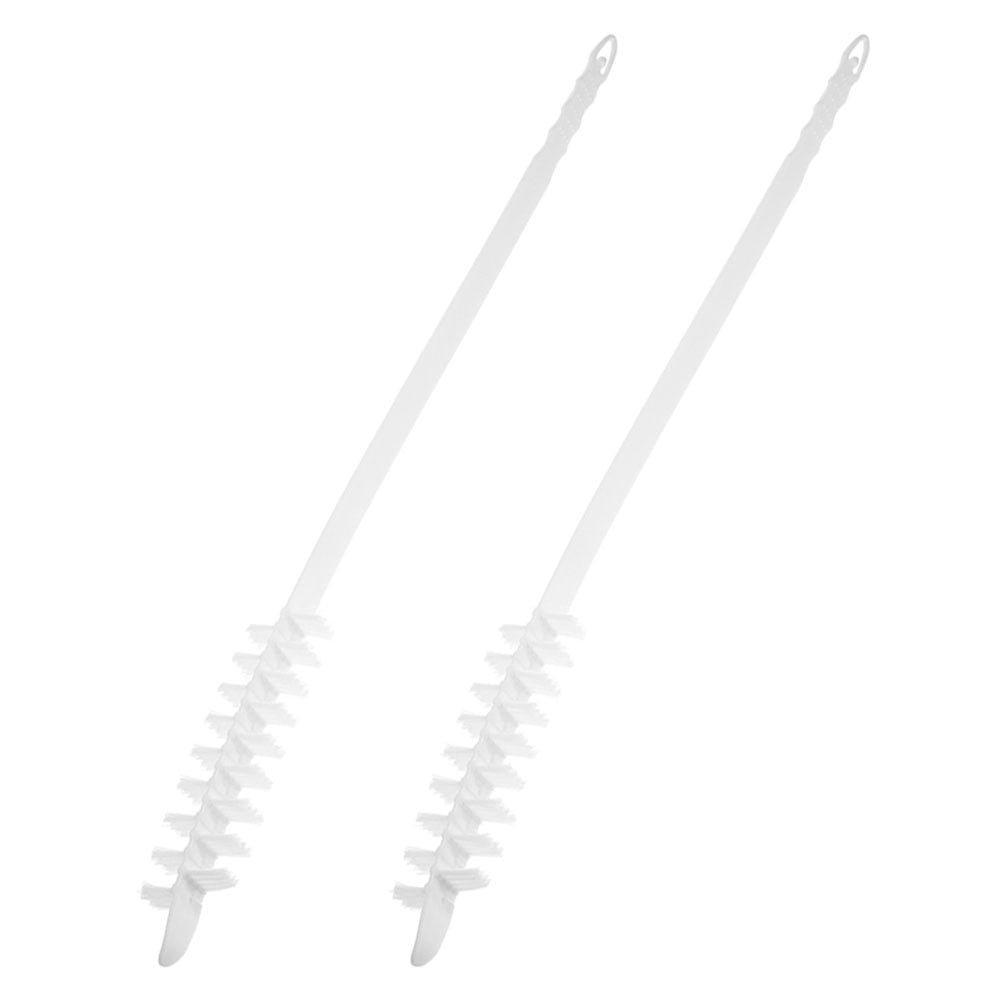 Raindrops 2-Pack Flexible Laundry Dryer Vent Brush for Washing Machine Cleaning and Maintenance