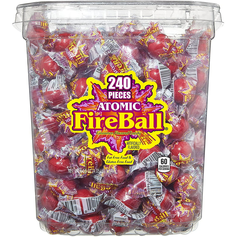 Atomic Fireballs Candy 4 05 Pound Bulk Bag
