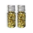 thumbnail image 3 of Hoja de oro Flaquile Joyas Haciendo Hoja Metálica DIY Nail Art Pegatinas Crystal Craft Decoration Supplies Accesorios para el hogar 2 Botellas Inevent HA011534-02, 3 of 7