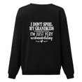 thumbnail image 5 of POINTERTECK Women Winter Autumn Round Neck Top Text Print Long Casual Hoodies, 5 of 5