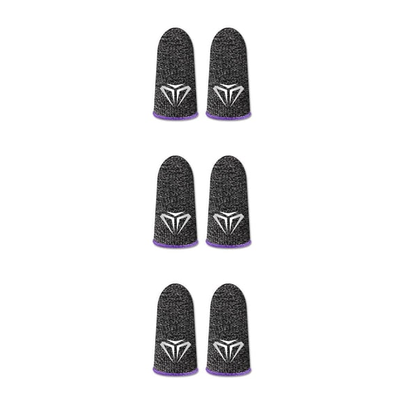 Seitruly 10 piezas de guantes de pantalla táctil a prueba de sudor para juegos de teléfono, cubiertas de fibra antihuellas dactilares, Type1 NO1