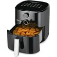 thumbnail image 1 of Friteuse à Air Chaud 5.3Qt, 1500W Moins d'Huile Four à Air jusqu'à 400°F, 20 Listes Rapides, Minuterie Réglable & Contrôle de Température, Indicateurs LED et Lavable au Lave-Vaisselle, 1 of 8