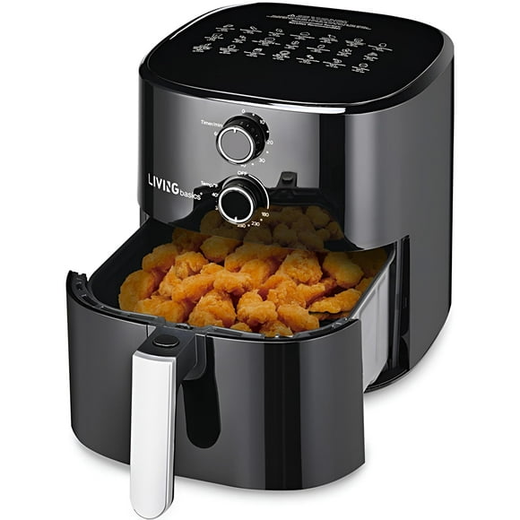 5.3Qt Air Fryer, 1500W Less Oil Airfryer Oven Up to 400℉, 20 Quick Lists, Adjustable Timer & Temp Control, LED Indicators and Dishwasher Safe