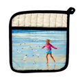 thumbnail image 1 of Betsy Drake PT1135 Chasing Gulls Pot Holder, 1 of 1