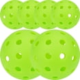 thumbnail image 1 of 6Pcs Convenient Hole Balls Luminous Practice Balls Plastic Pickleballs Sports Supply, 1 of 7