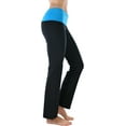 thumbnail image 4 of ToBeInStyle Women's Elastic Exercise Sweatpants w/Fold-Over Waistband, 4 of 6