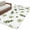 Green, variant on 3'x5' Rug for Living Room Bedroom, Green Olive Branches Washable Area Rugs Non-Slip Carpet Mats, Spring Pastoral Leaves Botanical Indoor Low Pile Area Rug Runner for Kitchen, Mudroom