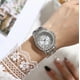 thumbnail image 3 of Reloj de cuarzo para mujer, relojes para mujer Cherryshirley, reloj de diamantes para mujer, relojes de cuarzo, reloj de pulsera con correa de acero inoxidable, reloj, 3 of 5
