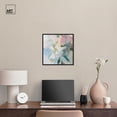 thumbnail image 3 of Elegant Green Abstract Canvas Modern Colorful Art by Art Remedy, Black Frame, 16" x 16", 3 of 7