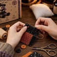thumbnail image 3 of Halloween Patchwork DIY Kit,Cute Pumpkin Skeleton Witch Felt Sewing Craft Set,3D Handmade Art Project for Adults Teens and Beginners,Spooky Home Decor Gift 8.7 Inch,1PC, 3 of 6