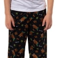 thumbnail image 4 of Scooby-Doo Boys' Ruh-Roh! Cartoon Tossed All-Over Print Lounge Sleepwear Pajama Pants, 4 of 6