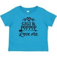 thumbnail image 3 of Inktastic Gigi and Poppop Love Me Girls Baby T-Shirt, 3 of 5