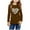 Brown, variant on Nskgu Girls Casual Long Sleeve T Shirts Crewneck Tunic Tops Kids Cute Printed Tee Blouses Long Sleeve Shirts for Girls Preppy Clothes Kids