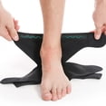 thumbnail image 6 of Toudaret 1Pc High-Elastic Ankle Wrap Ankle Brace Support with Fastener Tape Adjustable Compression Ankle Sleeve, 6 of 8