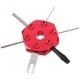 thumbnail image 2 of Kit de herramientas para extracción de terminales automotrices, extractor de pines de conector de cable de acero inoxidable y aluminio para cableado eléctrico de automóvil, fácil de usar, 2 of 8