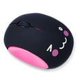 thumbnail image 2 of JGJJUGN Rechargeable Wireless Mouse Cute Bun Design Silent Operation Ergonomic Wireless Computer Mouse for Office Home Use Portable Small Mute Mouse 1600 DPI Non-Slip Matte Finish, 2 of 2