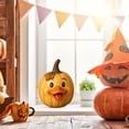 thumbnail image 3 of Cute Duck Pumpkin Figurine, Farm Animal Resin Statue Fall Thanksgiving Halloween Decoration, Rustic Cottage Farmhouse Tabletop Ornament for Porch Garden Shelf Mantel Harvest Home Decor, 3 of 5