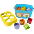 FisherPrice Baby's First Blocks 12Piece Shape Sorter and Stacker Toy