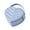 Fog blue, variant on MOMOJIA Tender Velutinous Lined Heart Molded Storage Box For Necklace Earring Hoop Security