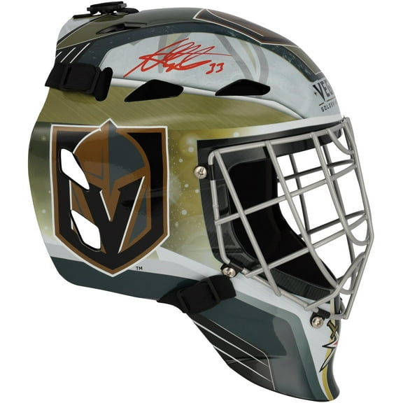 Adin Hill Vegas Golden Knights Autographed Replica Goalie Mask - Fanatics Authentic Certified