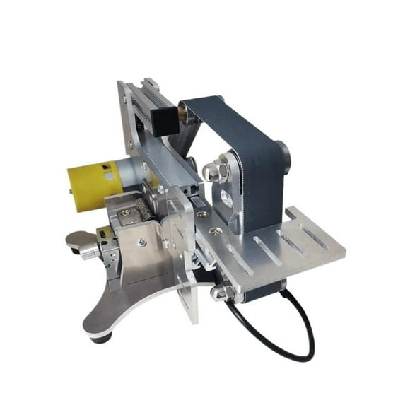 Multi-Functional Mini Belt Sander 533x30mm DIY Polishing Sanding Machine Benchtop Home Electric Sanding Cloth Rack Tools