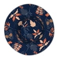 thumbnail image 2 of Vsdgher Autumn Leaves With Blue Print Bucket Hat for Men&Women Bucket Hat Reversible Summer Double-Side-Wear Travel Gardening, Beach, Camping, Hiking, Fishing Cap, 2 of 5