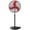 Red, variant on Fanqiebros 20 Inch Industrial Pedestal Fan, 5000 CFM High Velocity Air Circulator, 3-Speed Heavy Duty Metal Fan with Oscillation & Wheels for Warehouse, Garage, Shop – UL Listed