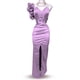 thumbnail image 2 of Vestido de graduación escote de corazón Violeta Unitalla, 2 of 3