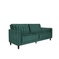 thumbnail image 6 of DHP Pin Tufted Transitional Futon, Green Velvet, 6 of 10