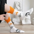 thumbnail image 2 of Birdeem 1 Paire de Chaussettes Imprimées Confortables Mignonnes Mi-Mollet Bas pour Femmes, 2 of 9