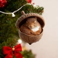 thumbnail image 5 of Clode Animal Ornaments Cozy Christmas Ornaments 2D Acrylic Animal Christmas Tree Ornaments Hangable Animals Pendants for Xmas Tree Wreaths Garland Christmas Ties for Garland, 5 of 6