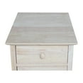 thumbnail image 6 of International Concepts Solid Wood Unfinished 2 Drawer Vertical File Cabinet, 6 of 9