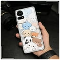 thumbnail image 2 of KBS-Phone Case For TCL 50LE/T510SPP, TPU Soft case Durable Silicone Anti-knock Shockproof Graffiti Protective Fashion Design Full wrap Waterproof Cartoon Animals Back Cover Anti-dust, 2 of 9