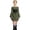 Dark Green-B, variant on Girls Pirate Bell Sleeves Dresses for Girls with Corset Belt Flowy Cute Dresses for Kids