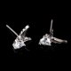 thumbnail image 4 of Par Pendientes Moda Zirconia Pendientes de Plata 1 Stud Ala para Niñas Pendientes Pendientes, 4 of 8