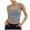 GY2, variant on Button Crop Top for Girls Shelf Bra Camisoles for Women Pack Women's Neck Sleeveless Knit Ribbed Fitted Casual Crop Tank Top