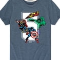 thumbnail image 3 of Marvel The Avengers - Birthday 5 - Toddler And Youth Short Sleeve Graphic T-Shirt, 3 of 5