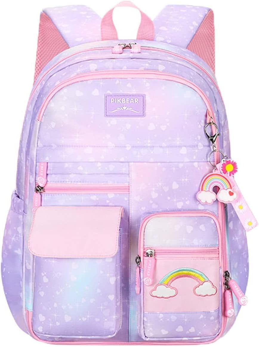 Backpack for Girls,Kids Backpack with Compartments Elementary School