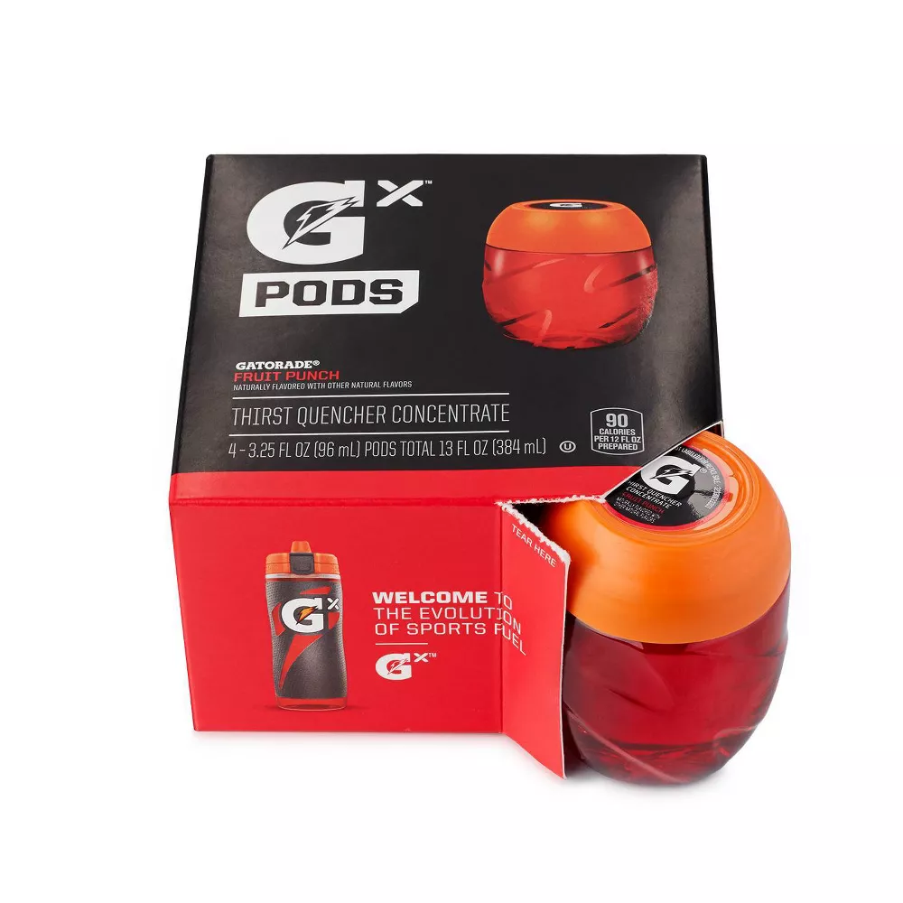 Gatorade GX Fruit Punch Flavor Pod - 13 fl oz Pod Bottle