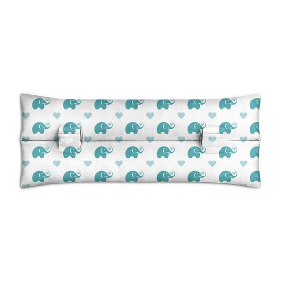 Post Surgery Seatbelt Pillow for Women - Retro Bohemian Floral Pattern Mastectomy Cushion - Soft Car Seat Belt Pressure Relief Pad for Breast Surgery Recovery