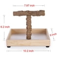 thumbnail image 2 of Bird Stand Tabletop, Parrot Play Stand Perch Gym for Small Medium Parrot, 2 of 5